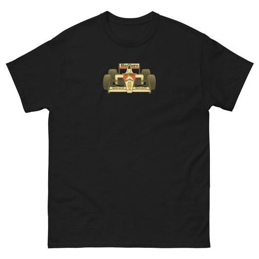 Mclaren MP4/4 F1 racing car t-shirt - race car tee, car enthusiast apparel, gifts for him, unisex