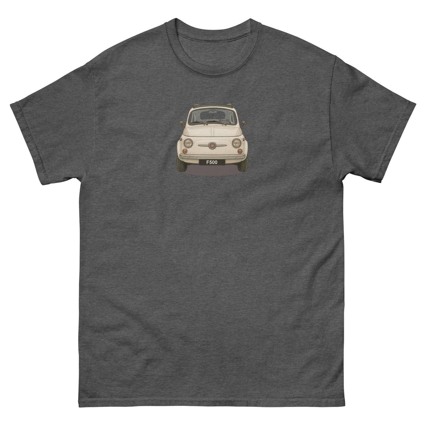 Fiat 500 t-shirt - classic car tee, car enthusiast apparel, gift for him, unisex