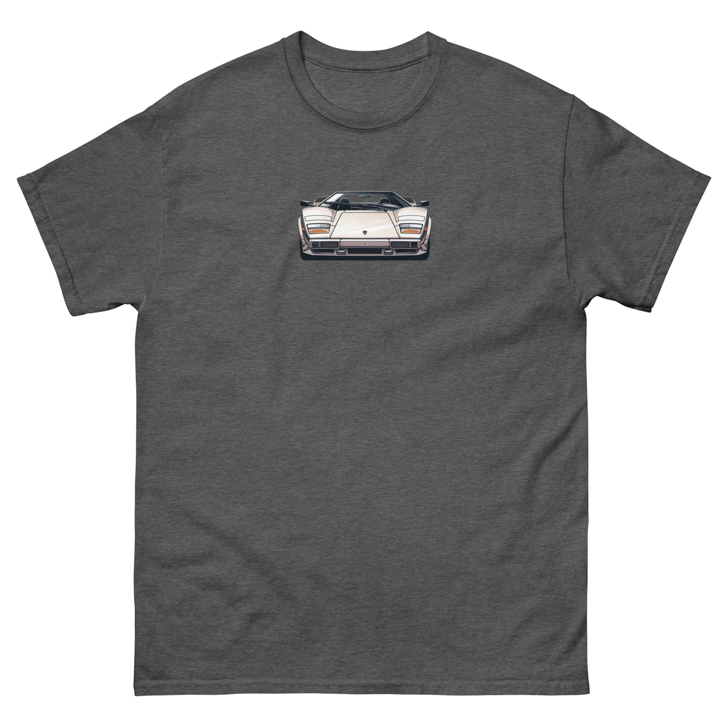5 - Lamborghini Countach supercar t-shirt - classic car tee, car enthusiast apparel, gifts for him, unisex