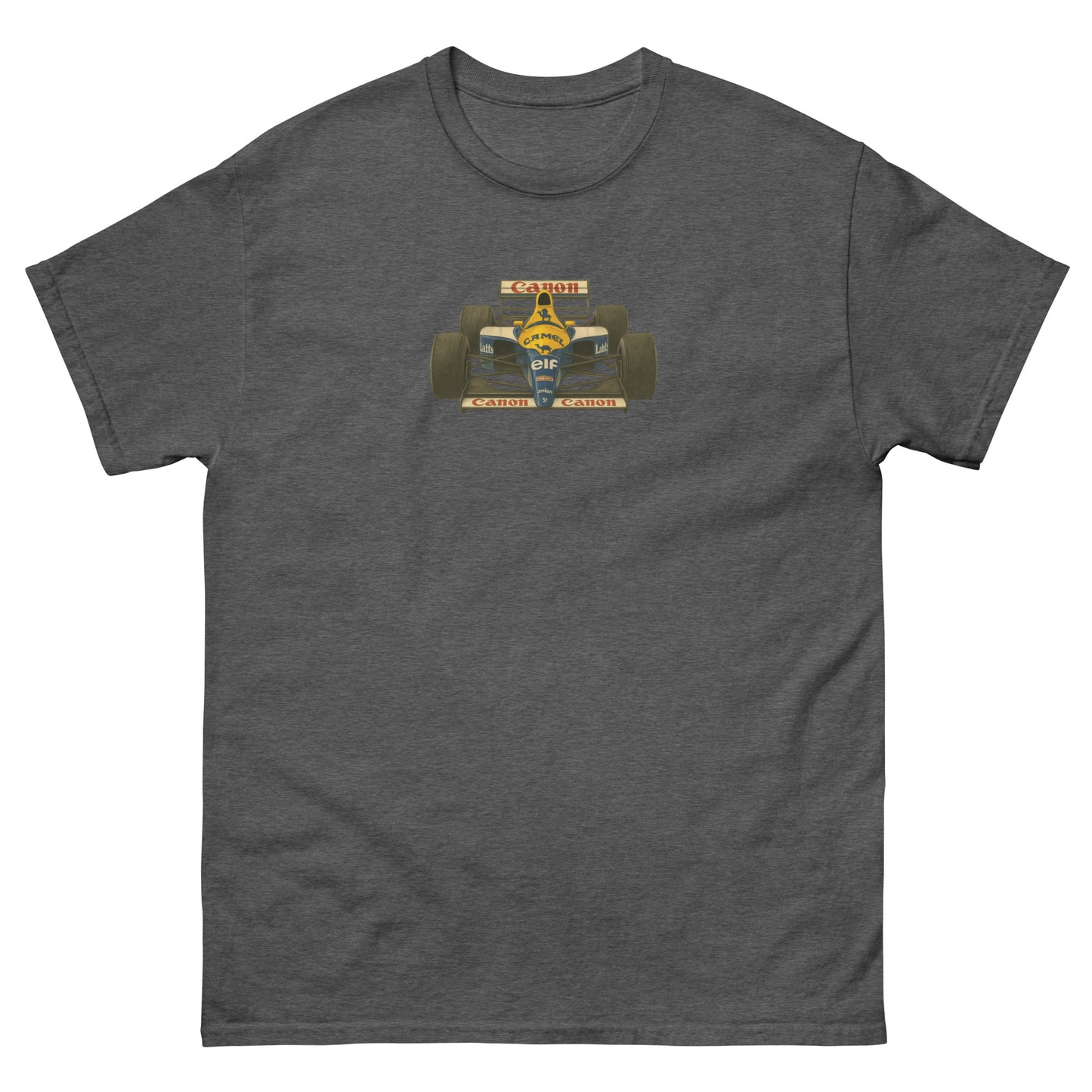 Williams FW14B F1 racing car t-shirt - race car tee, car enthusiast apparel, gifts for him, unisex