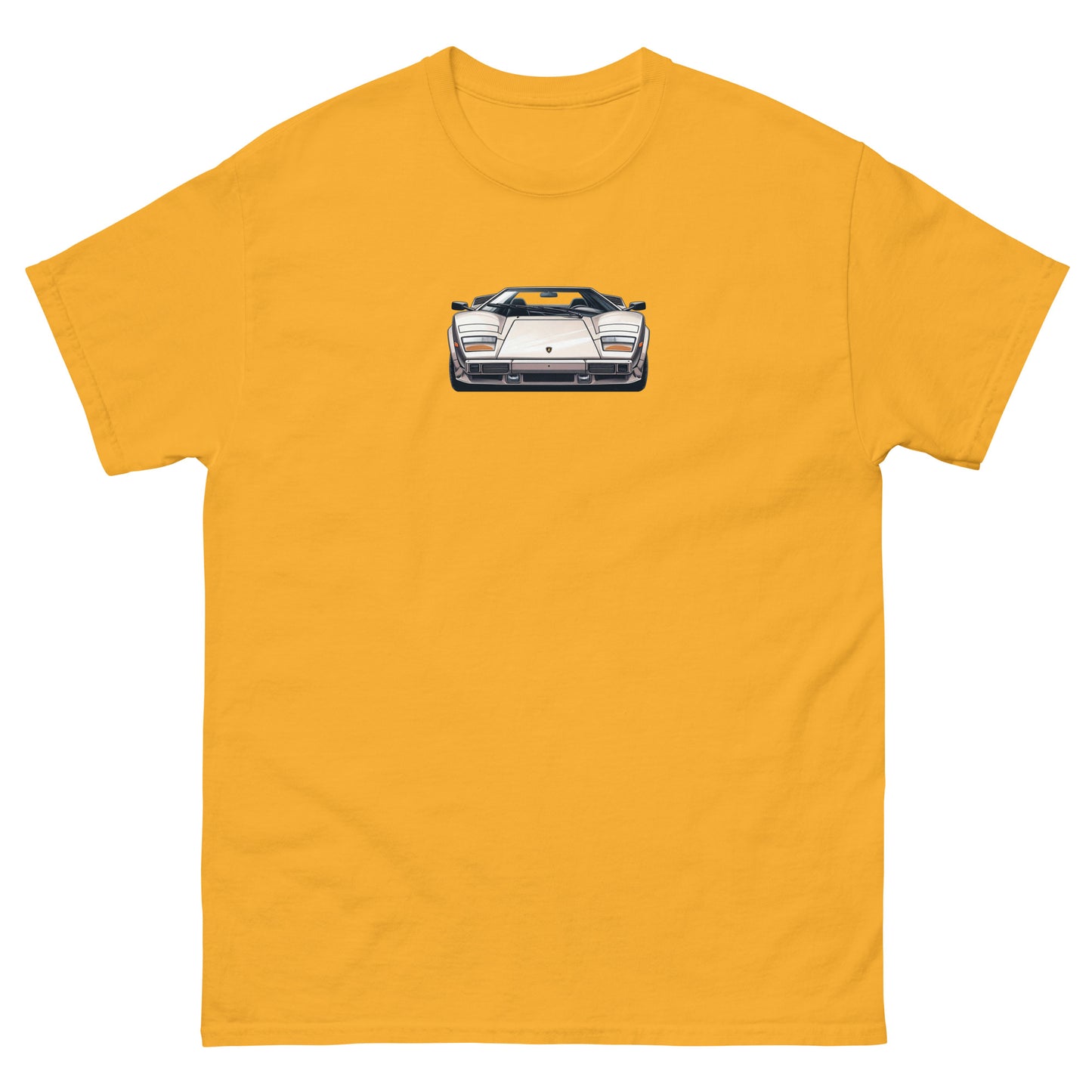5 - Lamborghini Countach supercar t-shirt - classic car tee, car enthusiast apparel, gifts for him, unisex