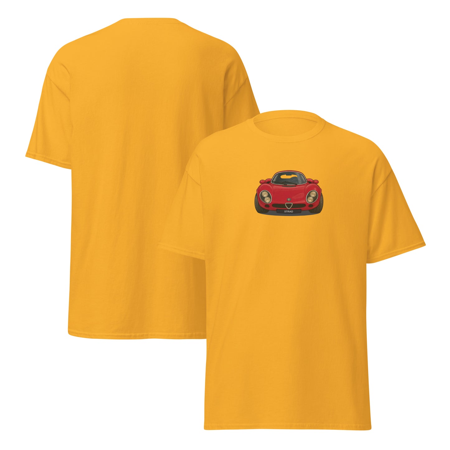 Alfa Romeo Stradale t-shirt - classic car tee, car enthusiast apparel, gifts for him, unisex