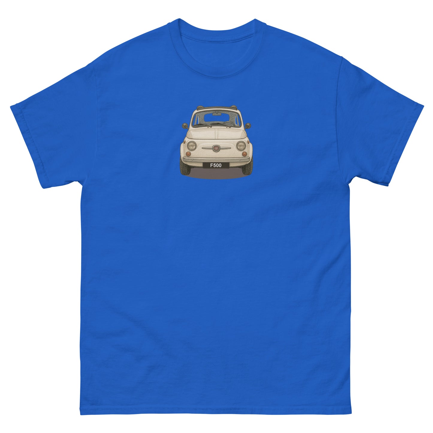 Fiat 500 t-shirt - classic car tee, car enthusiast apparel, gift for him, unisex