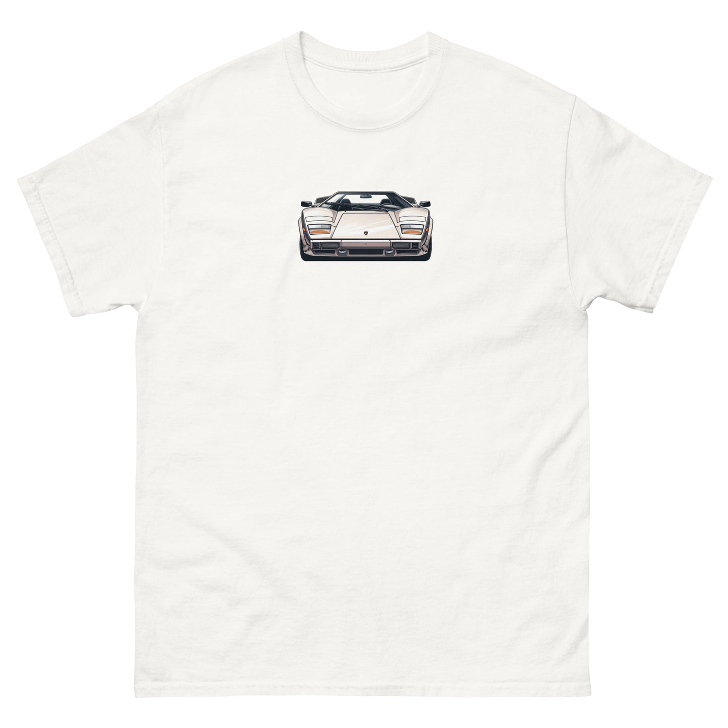 5 - Lamborghini Countach supercar t-shirt - classic car tee, car enthusiast apparel, gifts for him, unisex