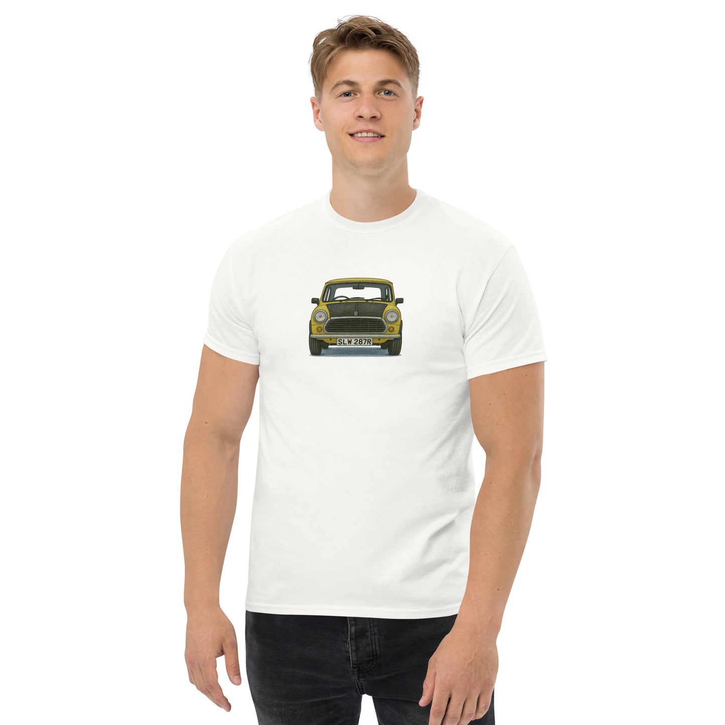 classic Beanie mini t-shirt - classic car tee, car enthusiast apparel, gifts for him, unisex