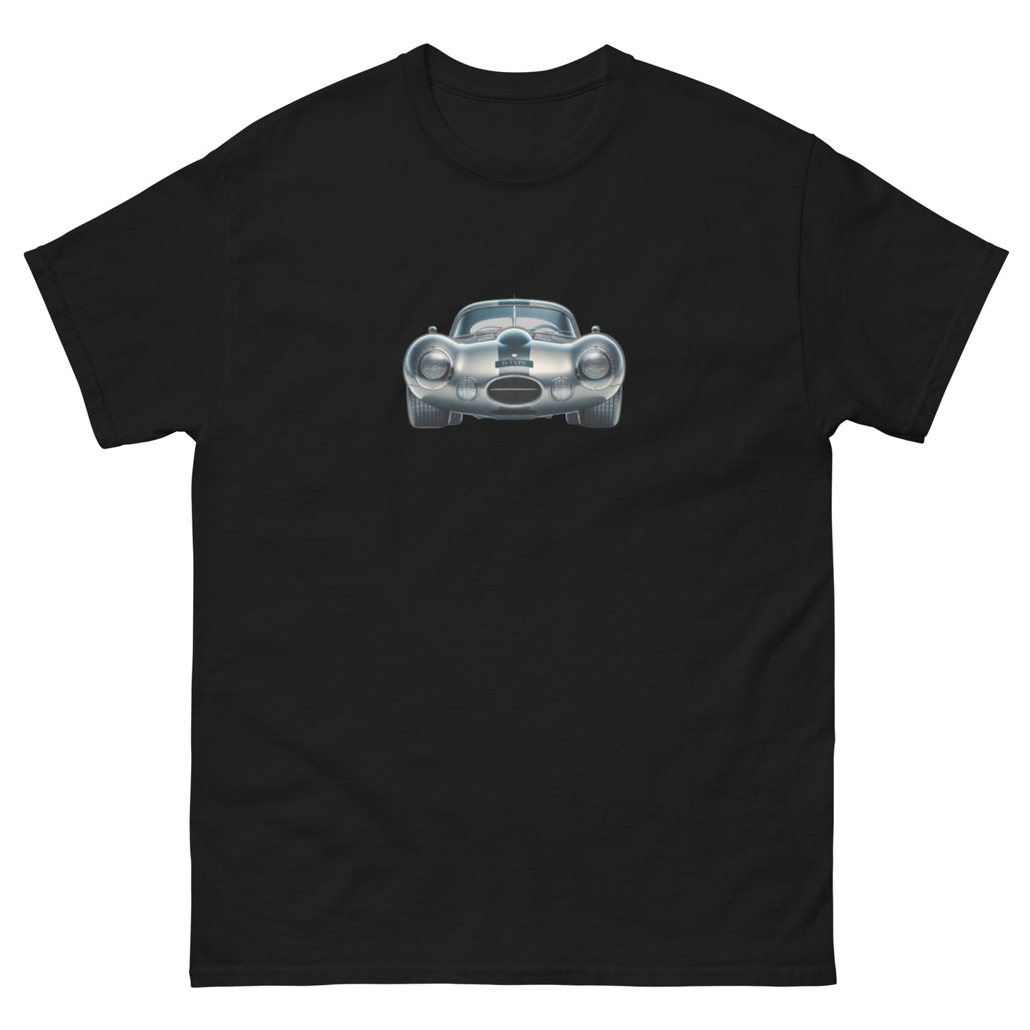 Jaguar D-Type racing car t-shirt - classic car tee, car enthusiast apparel, gifts for him, unisex