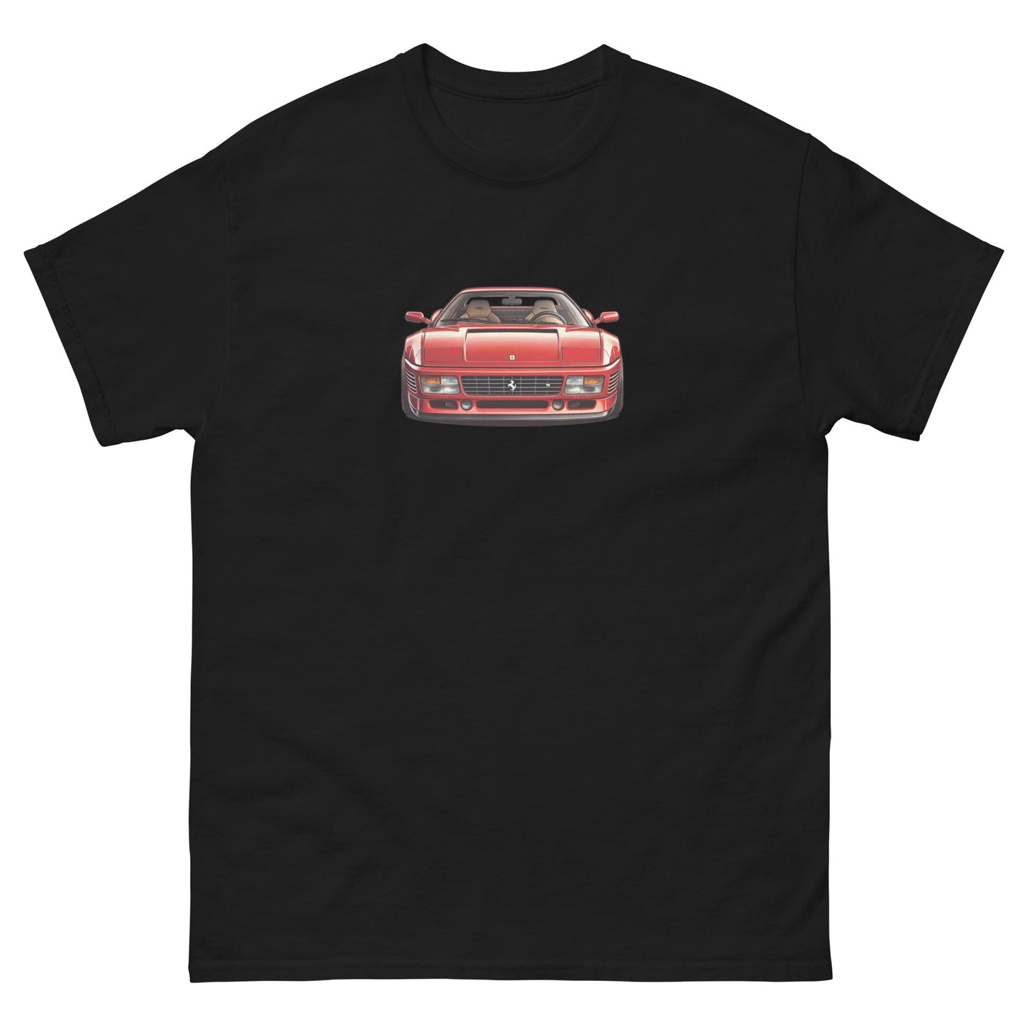 Ferrari Testarossa t-shirt - classic supercar tee, car enthusiast apparel, gifts for him, unisex