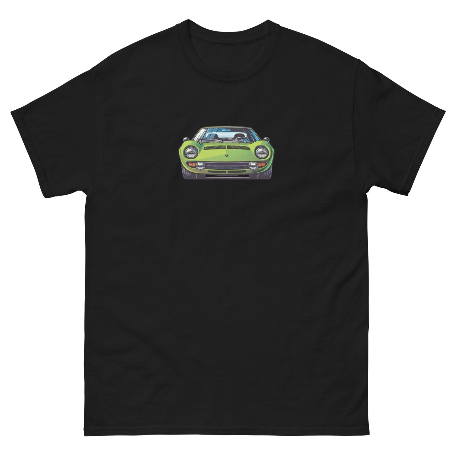 Lamborghini Miura t-shirt - classic supercar tee, car enthusiast apparel, gifts for him, unisex