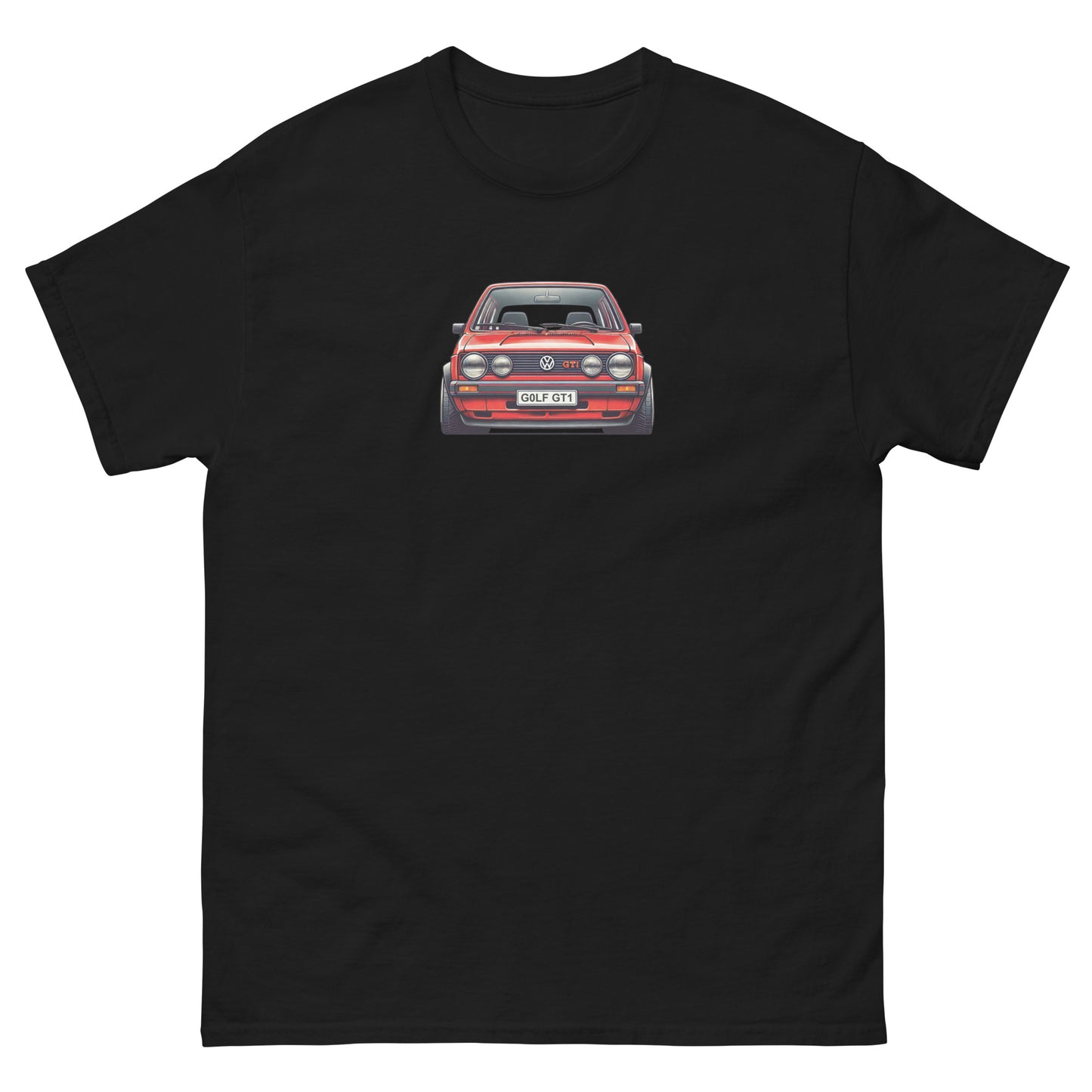 VW Golf GTI t-shirt - classic car tee, car enthusiast apparel, gifts for him, unisex