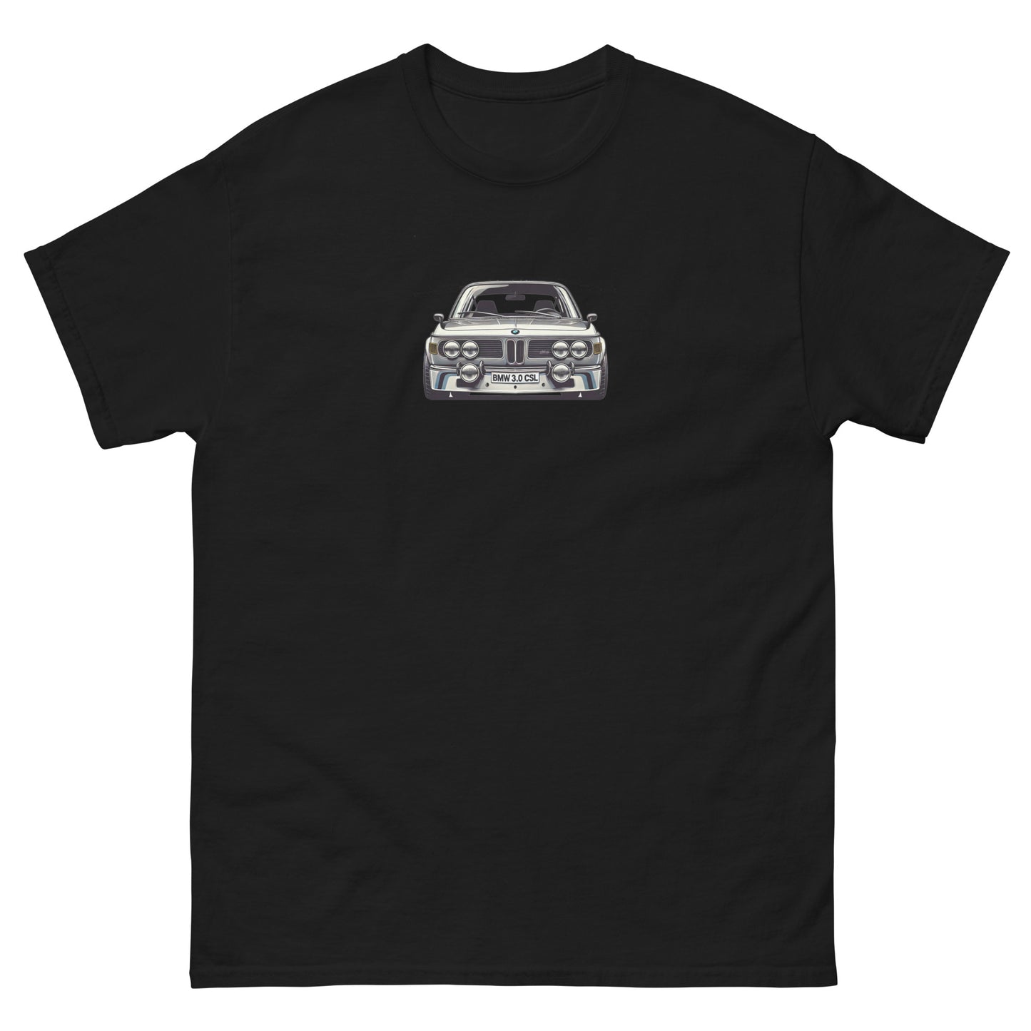 BMW CSL t-shirt - classic car tee, car enthusiast apparel, gifts for him, unisex