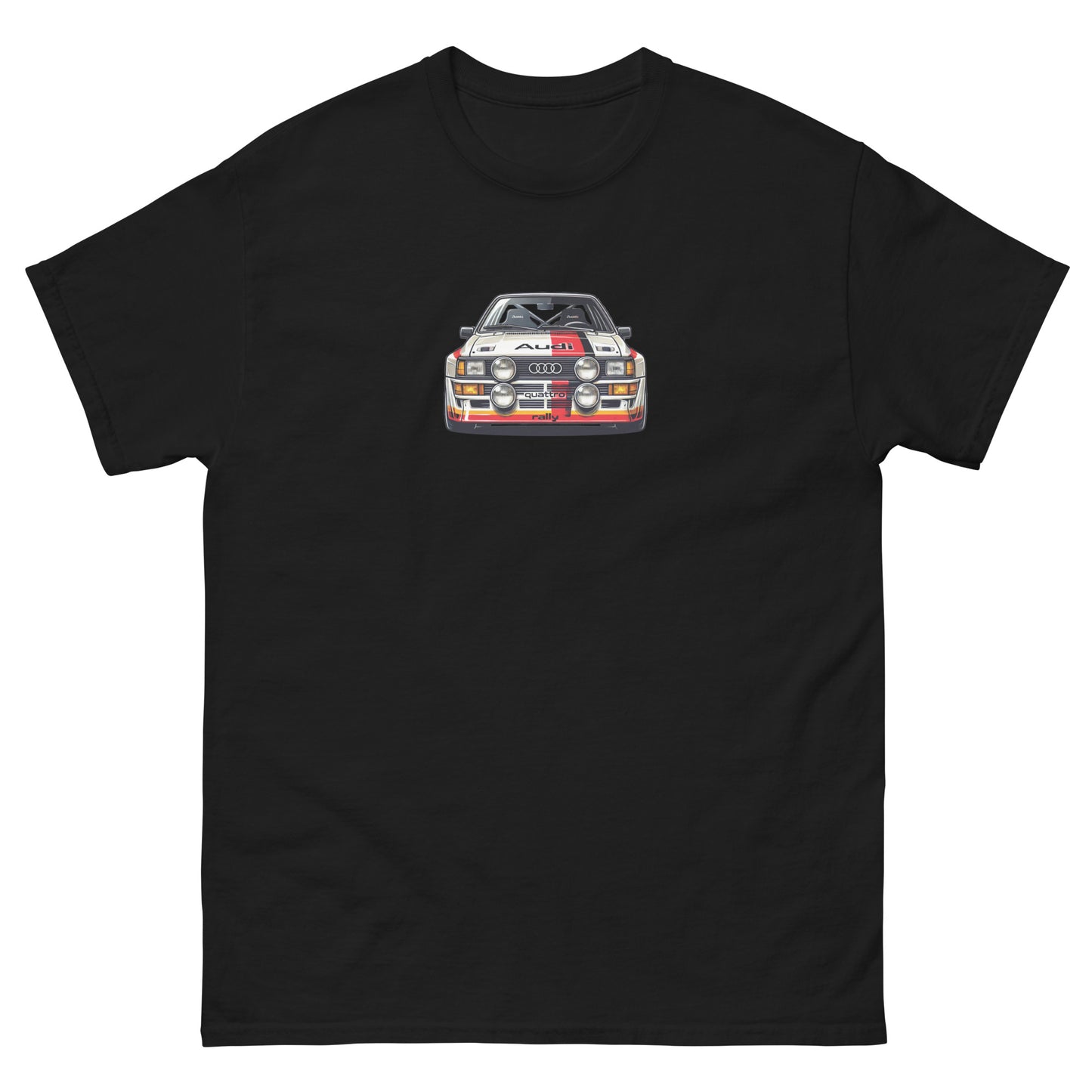 Audi Quattro t-shirt - rally car tee, car enthusiast apparel, gifts for him, unisex