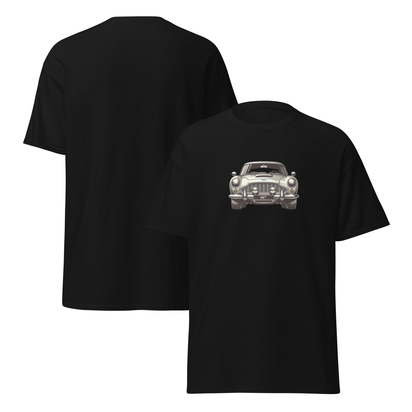 Aston Martin DB5 classic car t-shirt - classic car tee, car enthusiast apparel, gifts for him, unisex