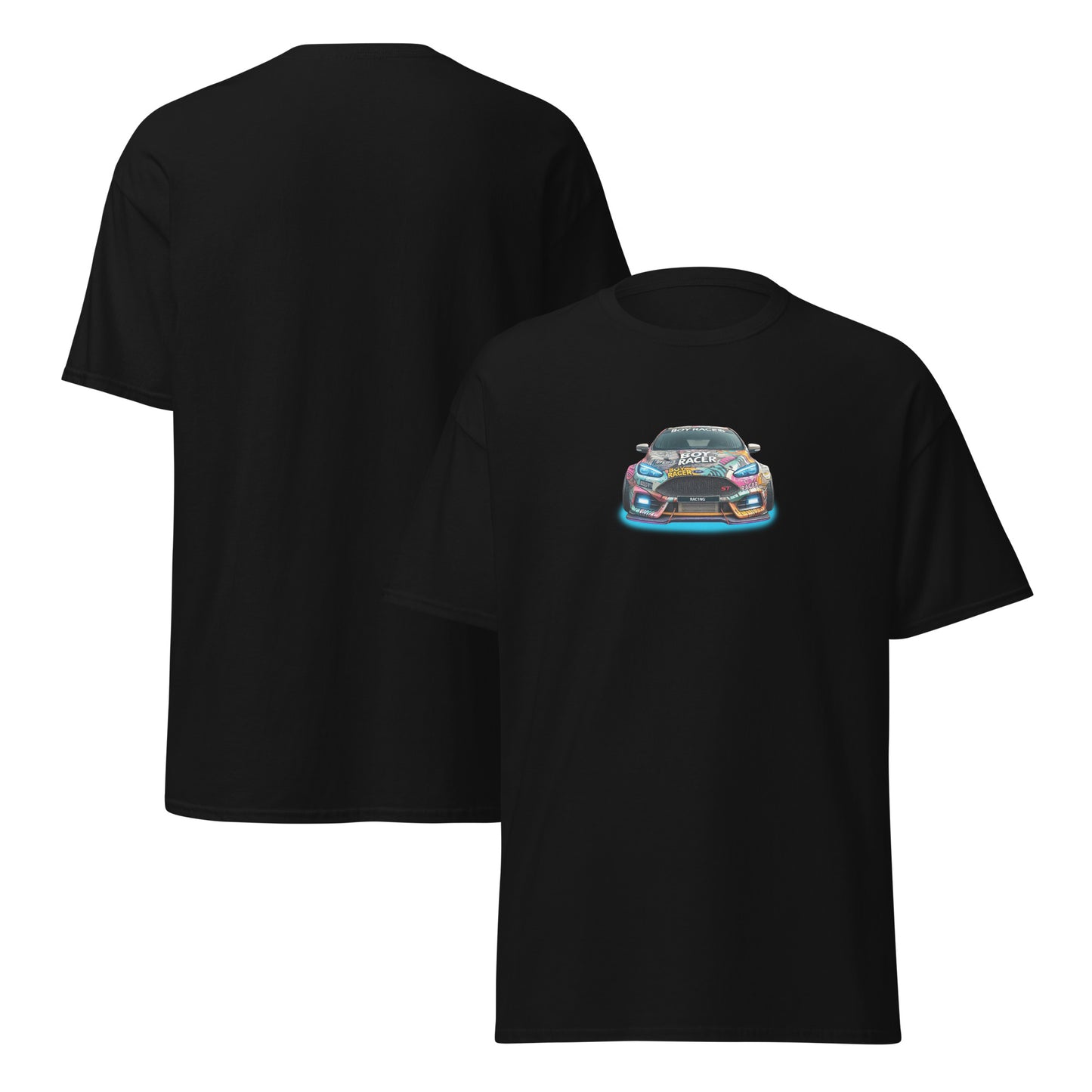 Ford Focus RS boyracer t-shirt - racing car tee, car enthusiast apparel, gifts for him, unisex