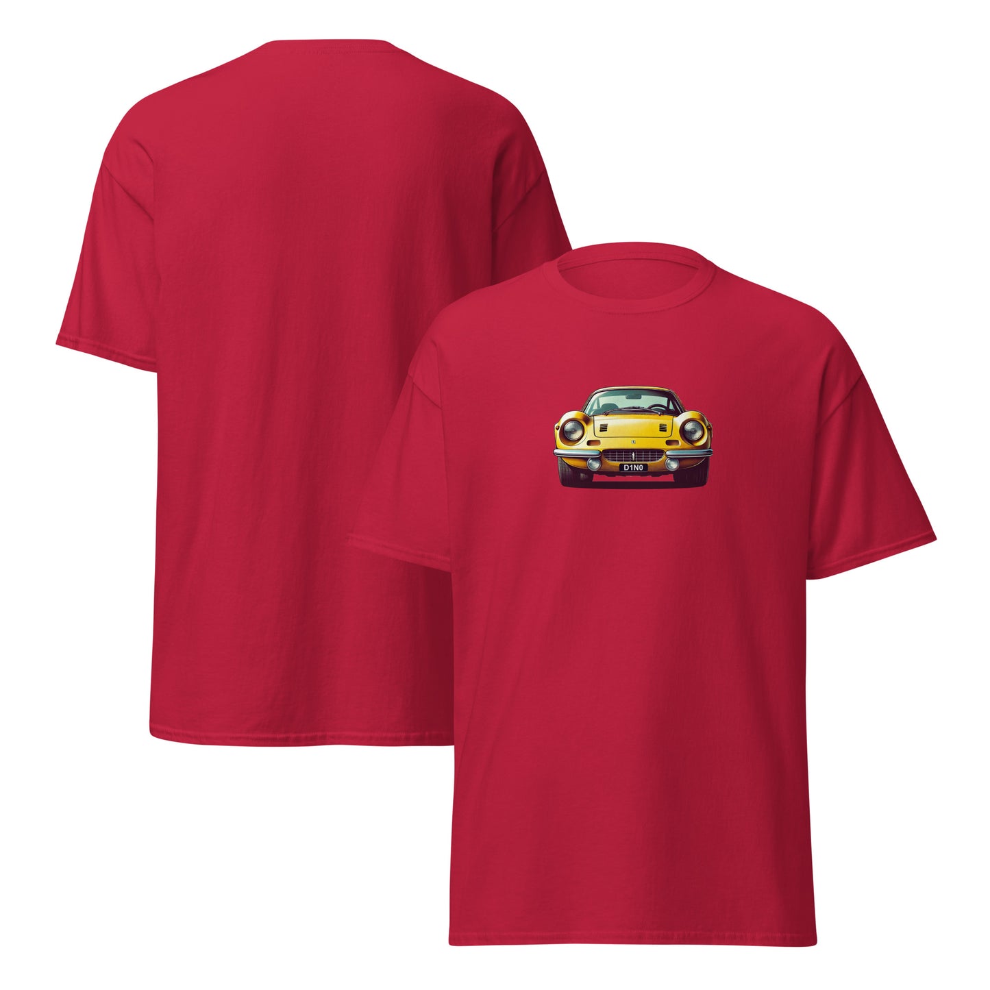 Ferrari Dino t-shirt - classic car tee, car enthusiast apparel, gifts for him, unisex