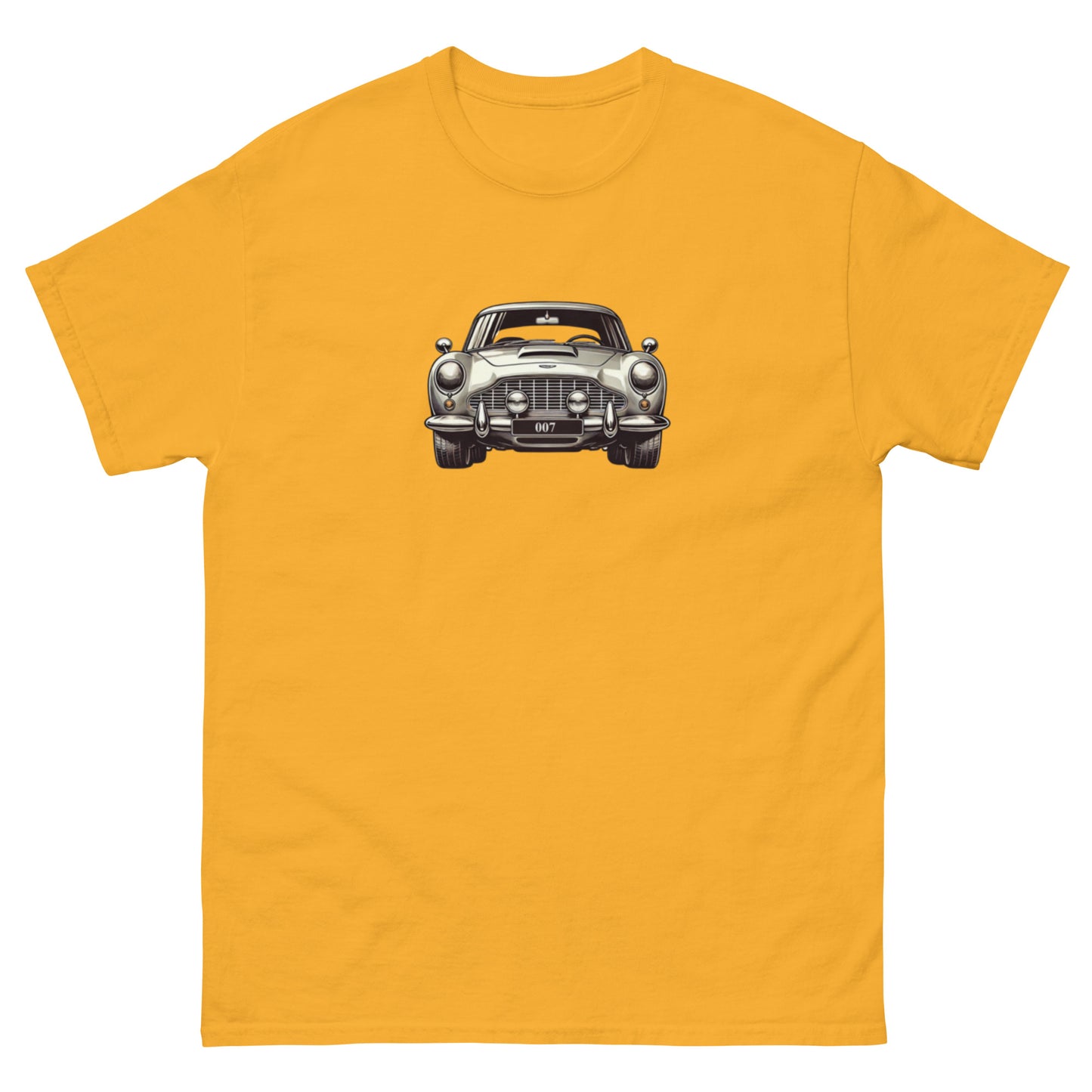 Aston Martin DB5 classic car t-shirt - classic car tee, car enthusiast apparel, gifts for him, unisex