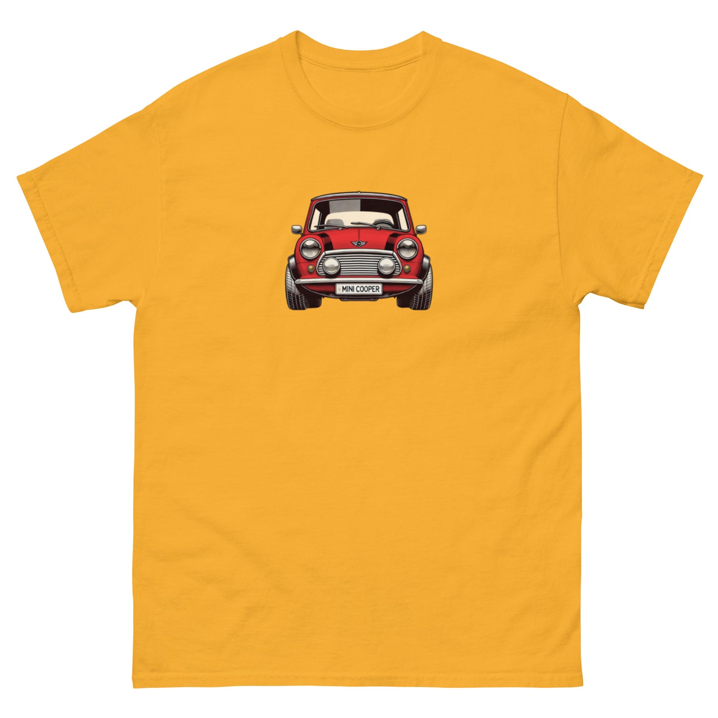 Mini Cooper classic car t-shirt - classic car tee, car enthusiast apparel, gifts for him, unisex