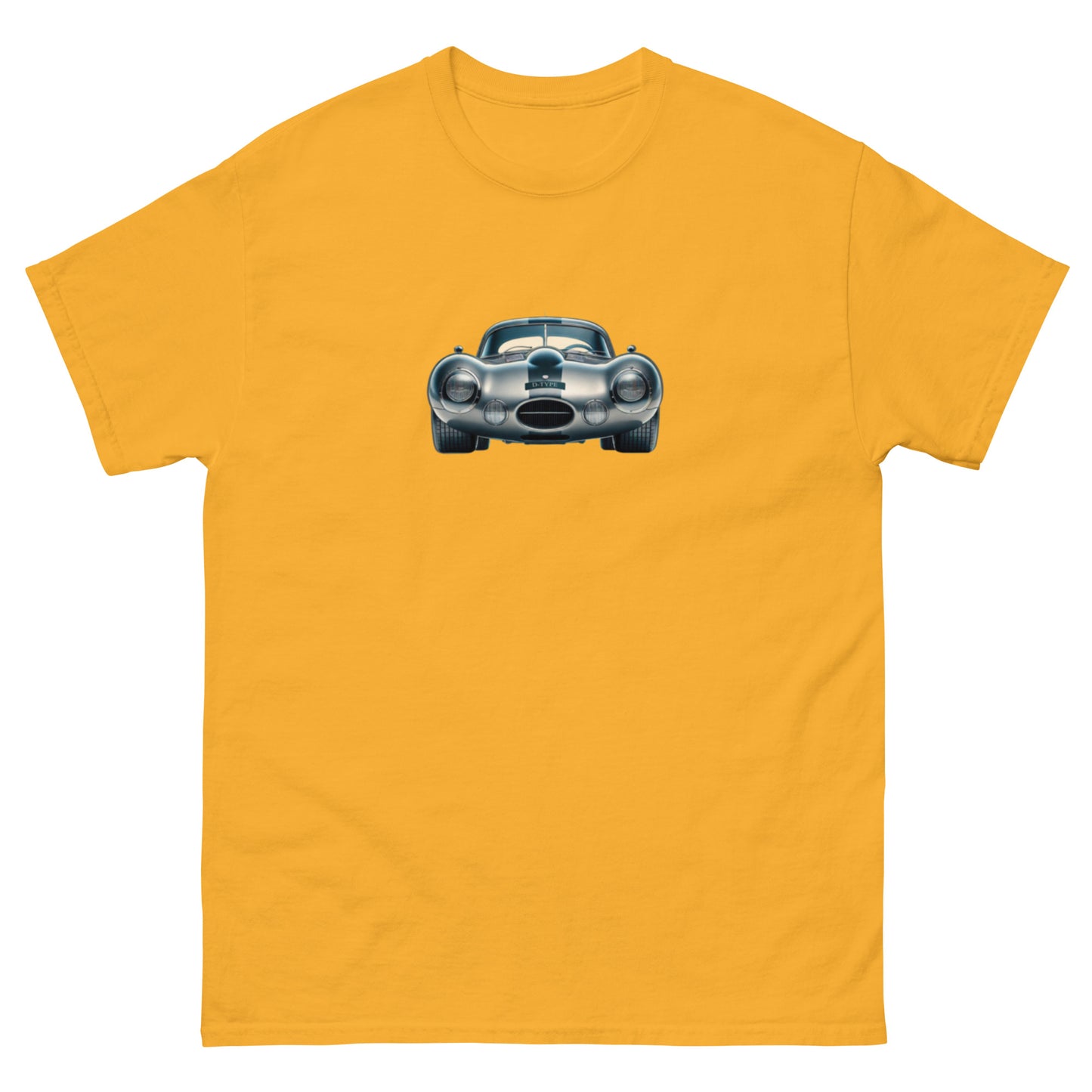 Jaguar D-Type racing car t-shirt - classic car tee, car enthusiast apparel, gifts for him, unisex