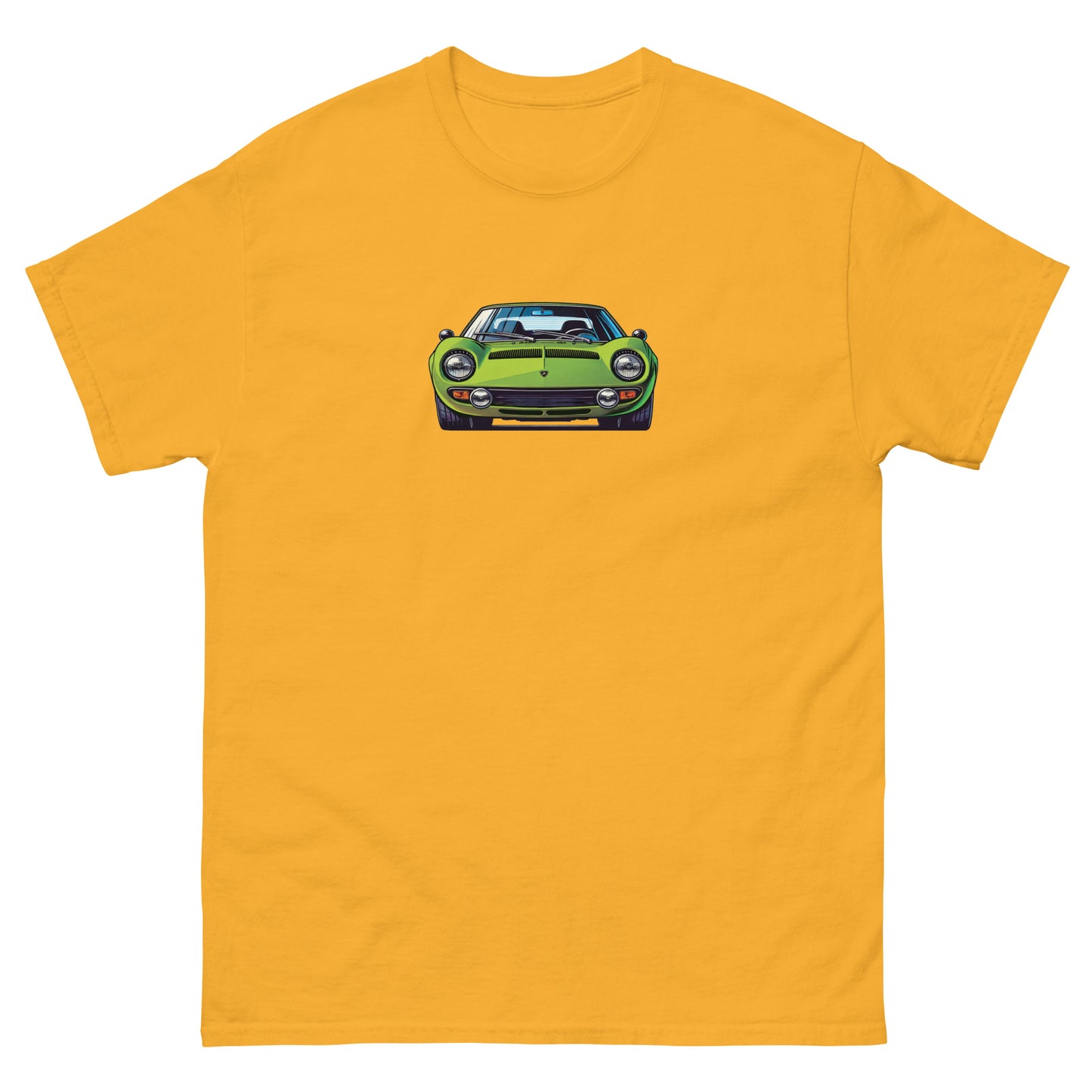 Lamborghini Miura t-shirt - classic supercar tee, car enthusiast apparel, gifts for him, unisex