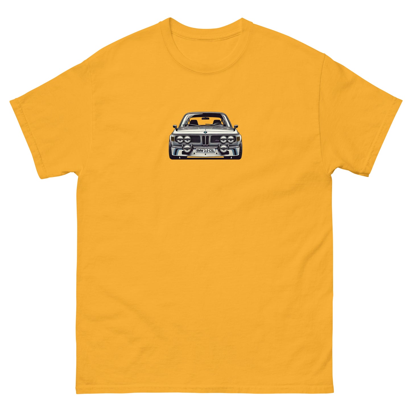 BMW CSL t-shirt - classic car tee, car enthusiast apparel, gifts for him, unisex