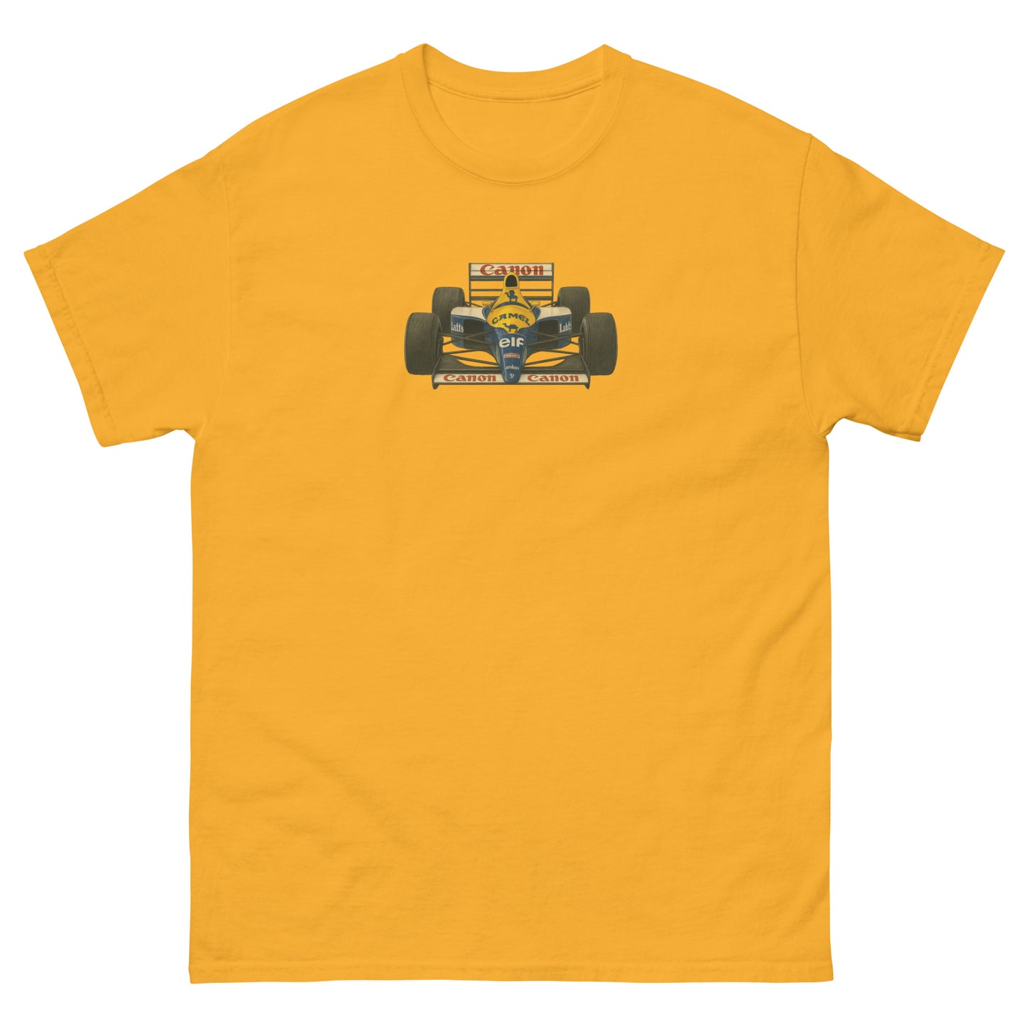 Williams FW14B F1 racing car t-shirt - race car tee, car enthusiast apparel, gifts for him, unisex