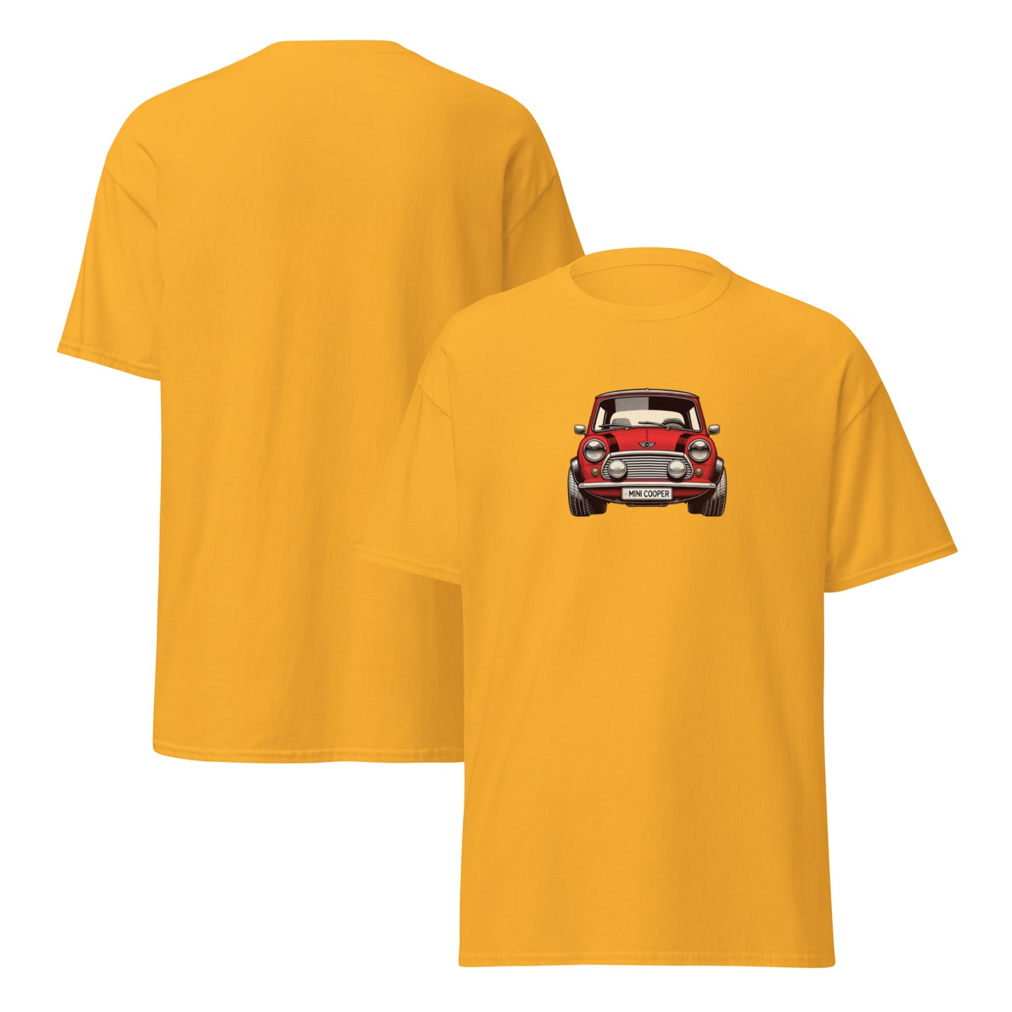 Mini Cooper classic car t-shirt - classic car tee, car enthusiast apparel, gifts for him, unisex