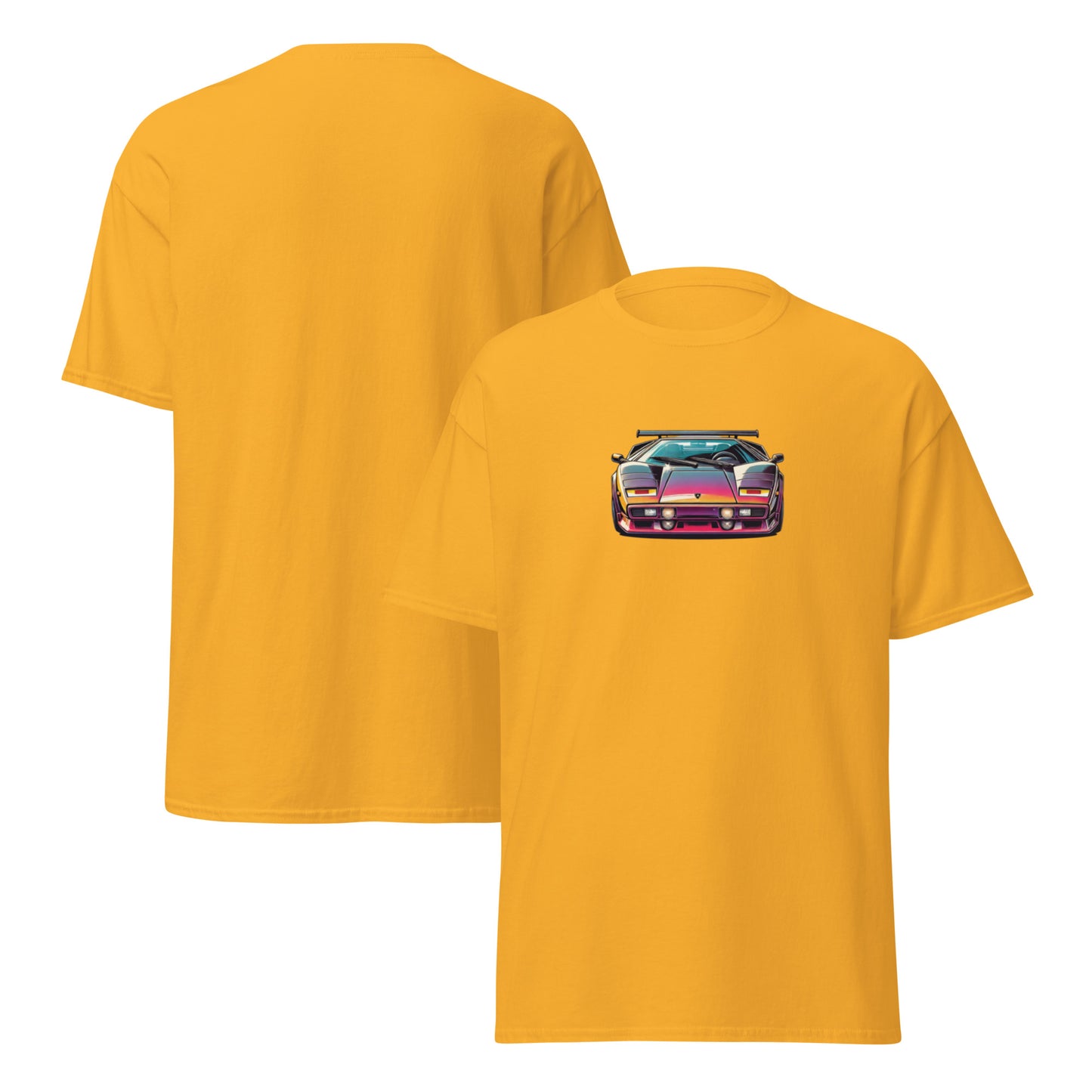 Lamborghini Countach t-shirt - classic car tee, car enthusiast apparel, gifts for him, unisex