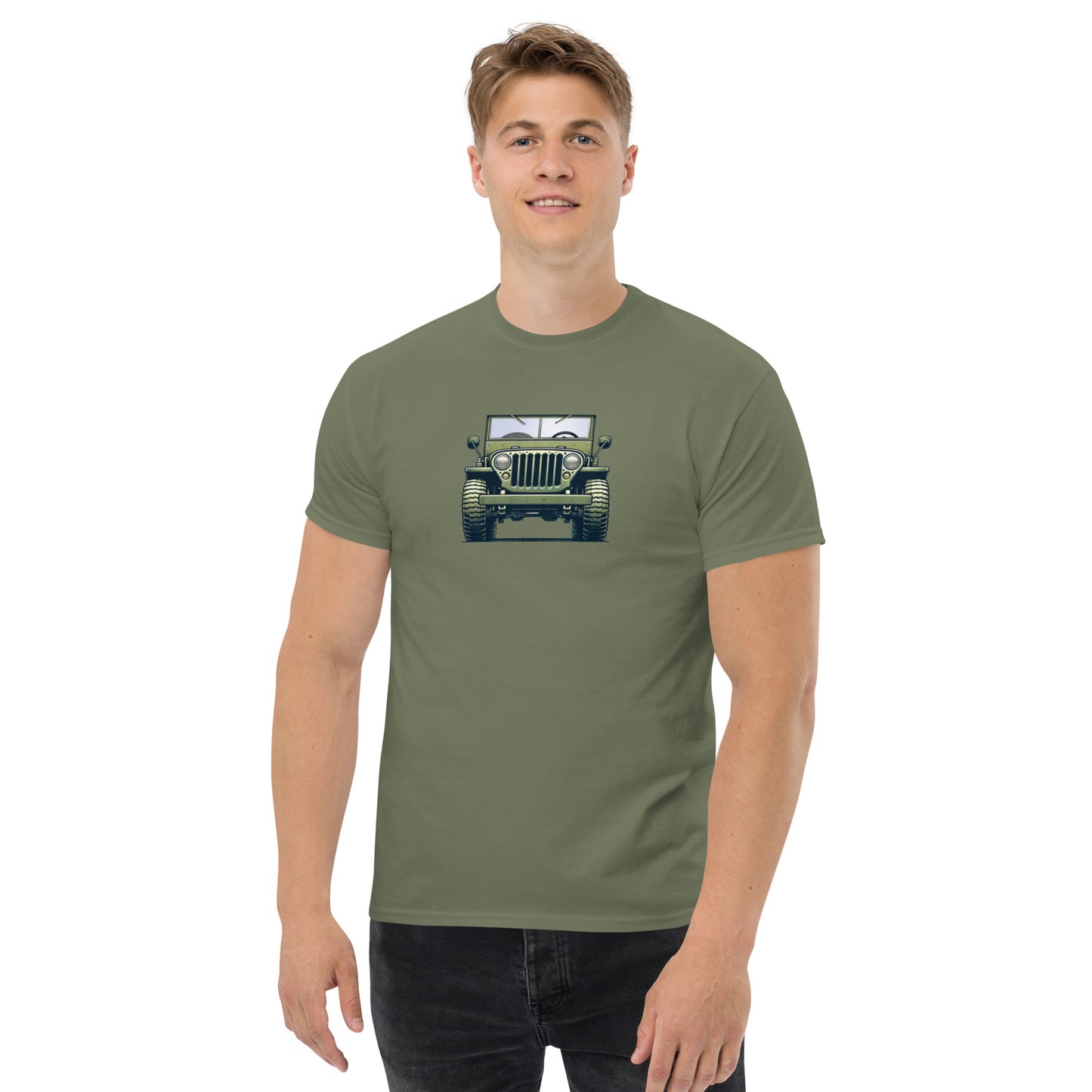 Willis Jeep t-shirt - classic car tee, car enthusiast apparel, gifts for him, unisex