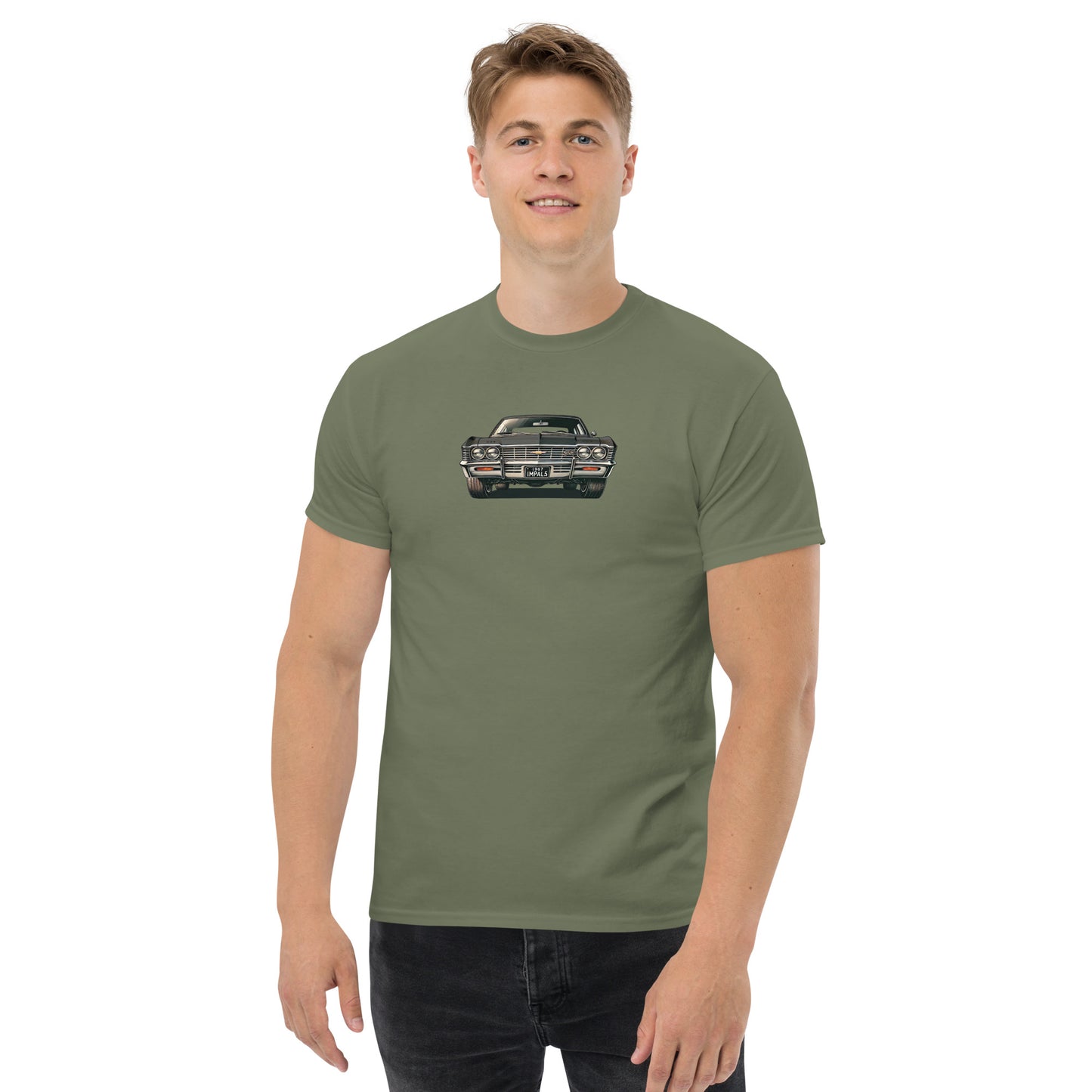 Chevy Impala t-shirt - movie car tee, car enthusiast apparel, gifts for him, unisex