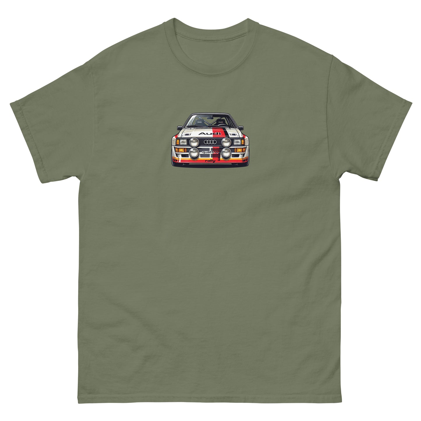 Audi Quattro t-shirt - rally car tee, car enthusiast apparel, gifts for him, unisex