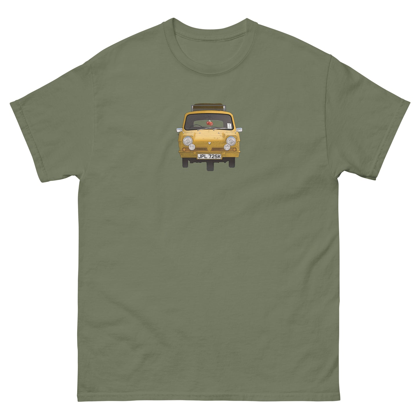 Reliant Regal Supervan III t-shirt - movie car tee, car enthusiast apparel, gifts for him, unisex