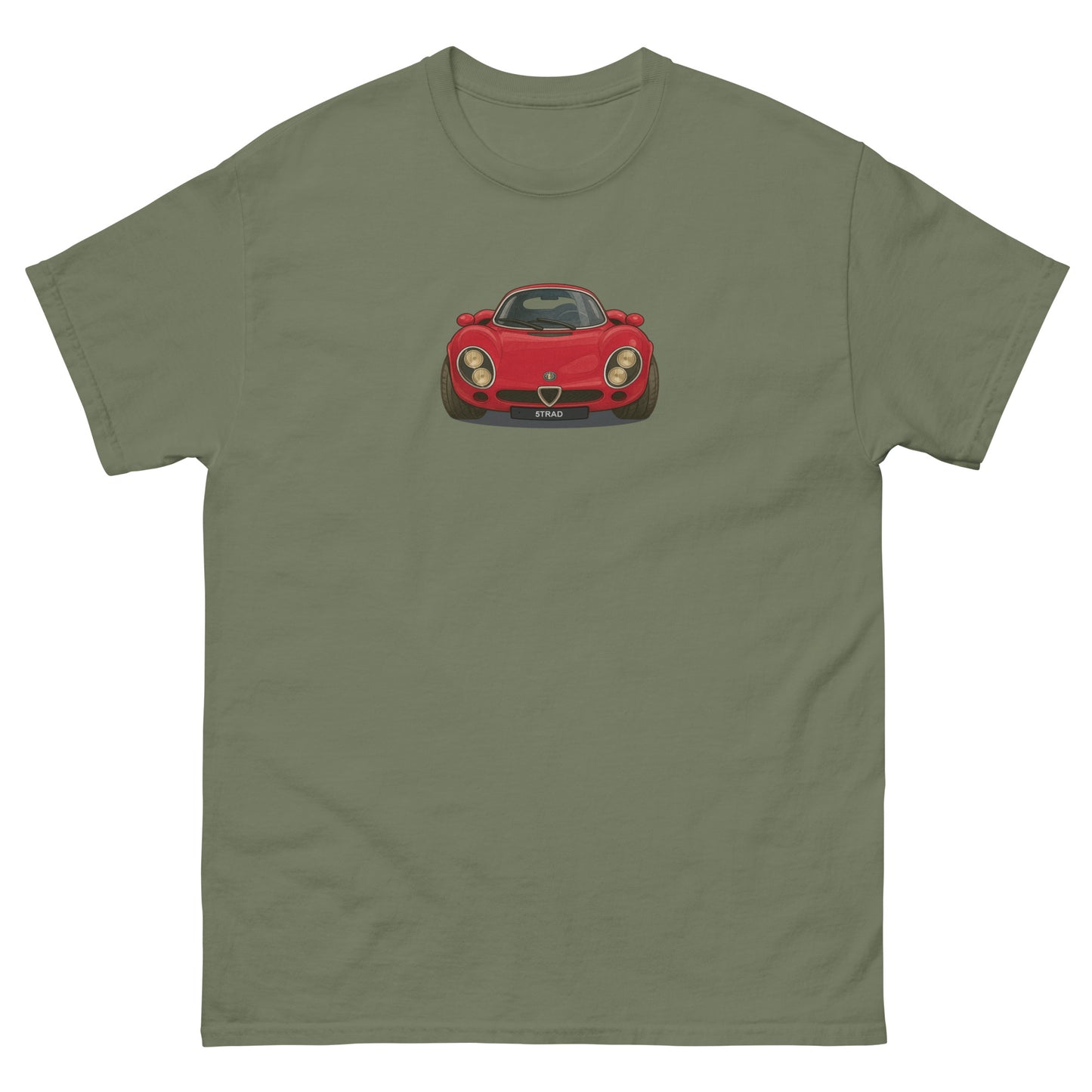 Alfa Romeo Stradale t-shirt - classic car tee, car enthusiast apparel, gifts for him, unisex
