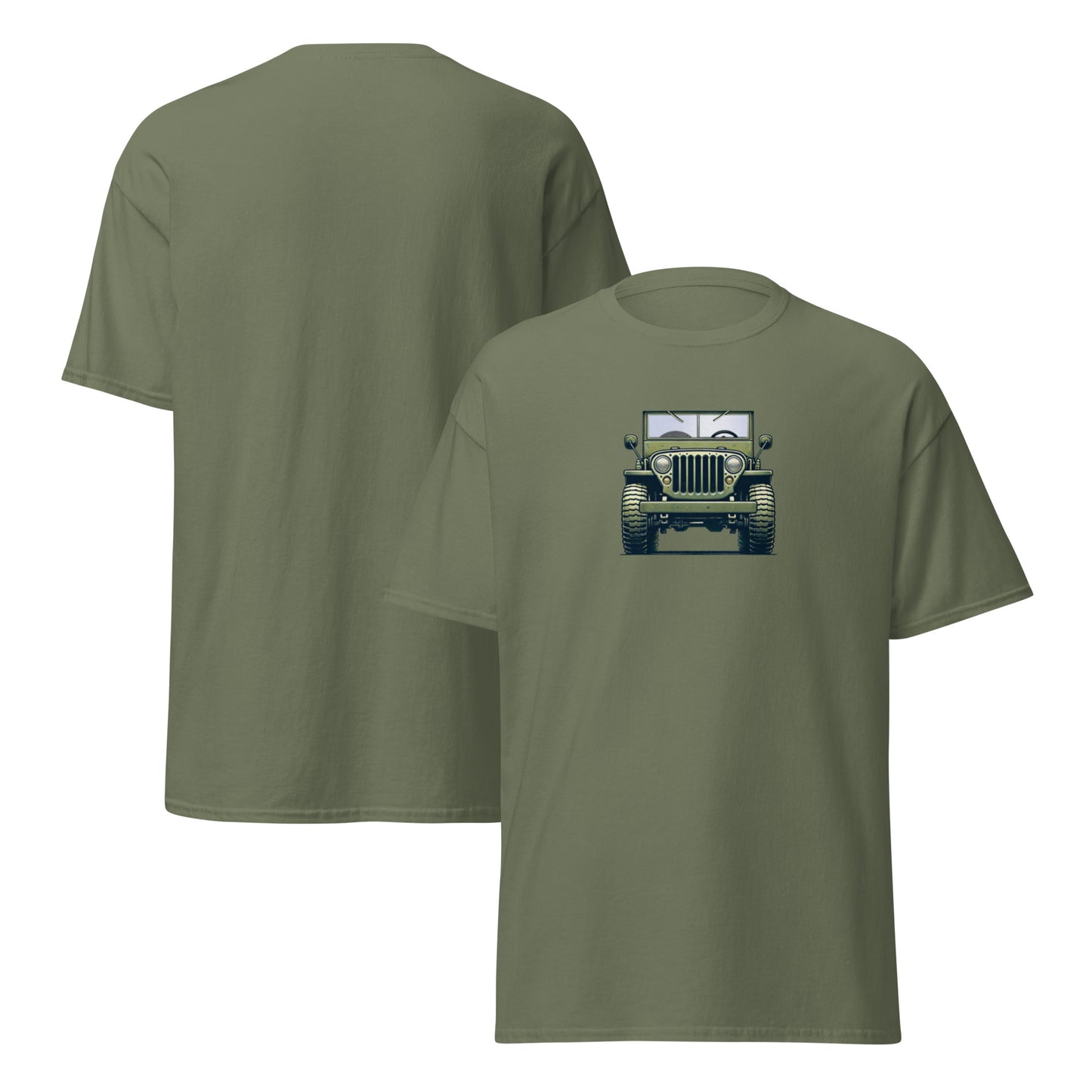 Willis Jeep t-shirt - classic car tee, car enthusiast apparel, gifts for him, unisex