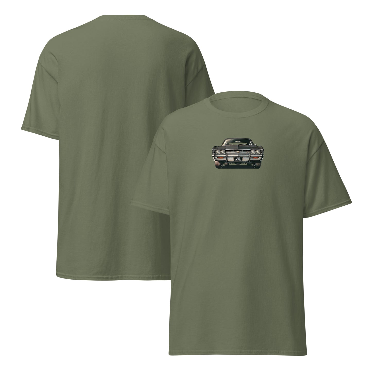 40 - Supernatural movie car t-shirt - movie car tee, car enthusiast apparel, gifts for him, unisex