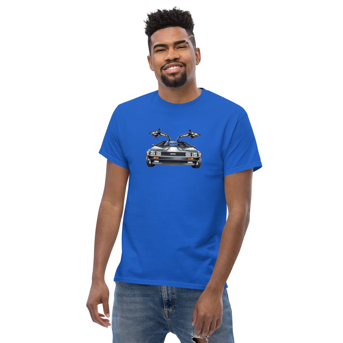 DeLorean t-shirt - classic car tee, car enthusiast apparel, gifts for him, unisex