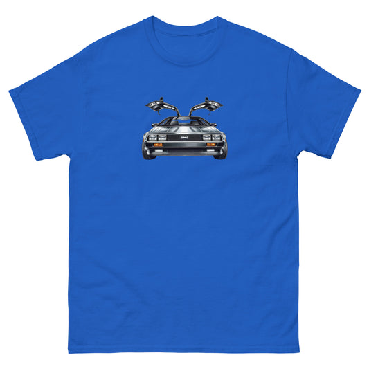 DeLorean t-shirt - classic car tee, car enthusiast apparel, gifts for him, unisex