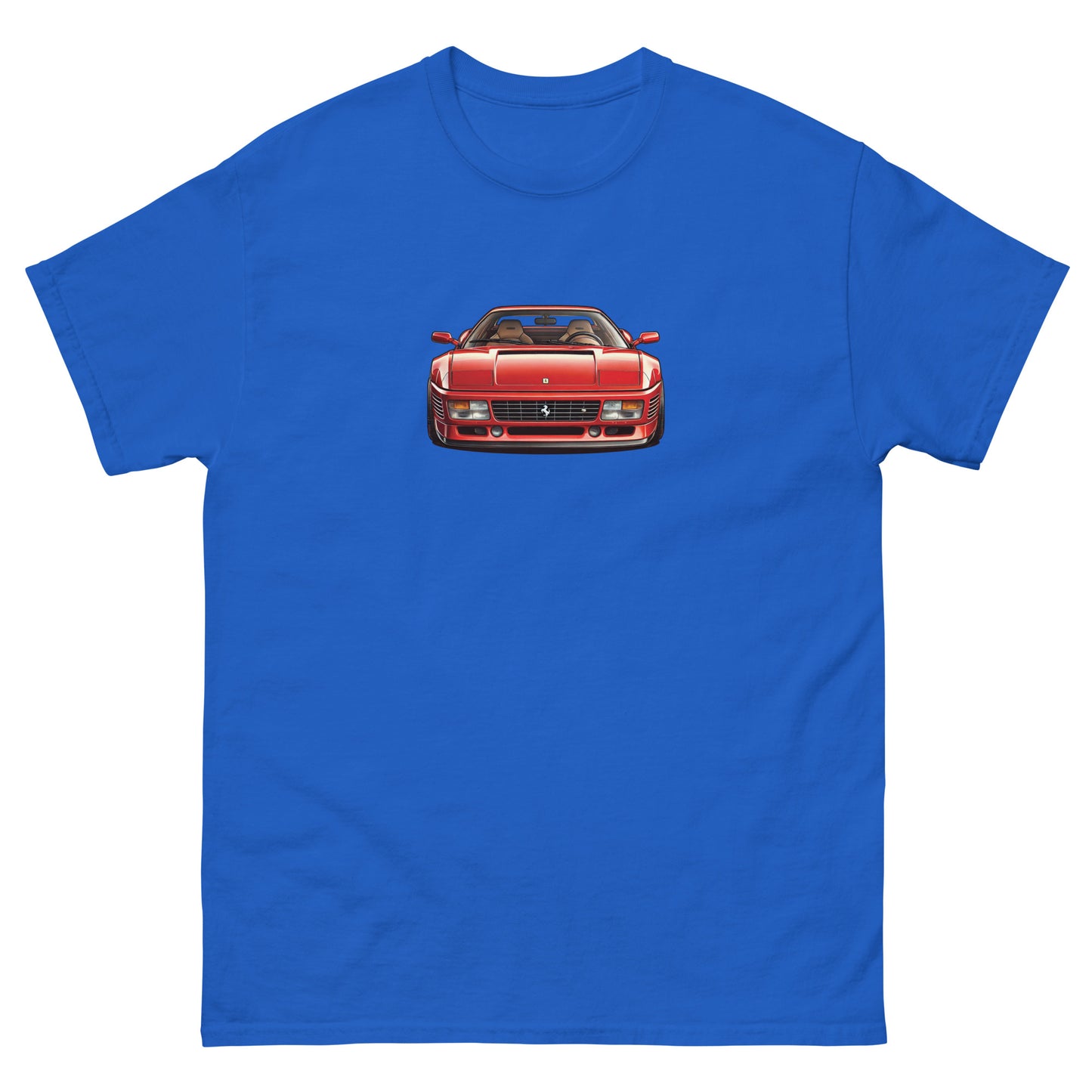 Ferrari Testarossa t-shirt - classic supercar tee, car enthusiast apparel, gifts for him, unisex