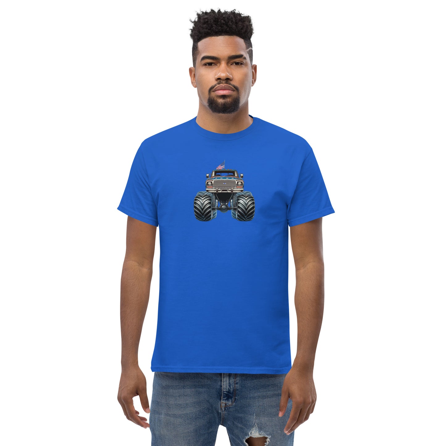 Monster truck t-shirt - monster truck car tee, car enthusiast apparel, gifts for him, unisex