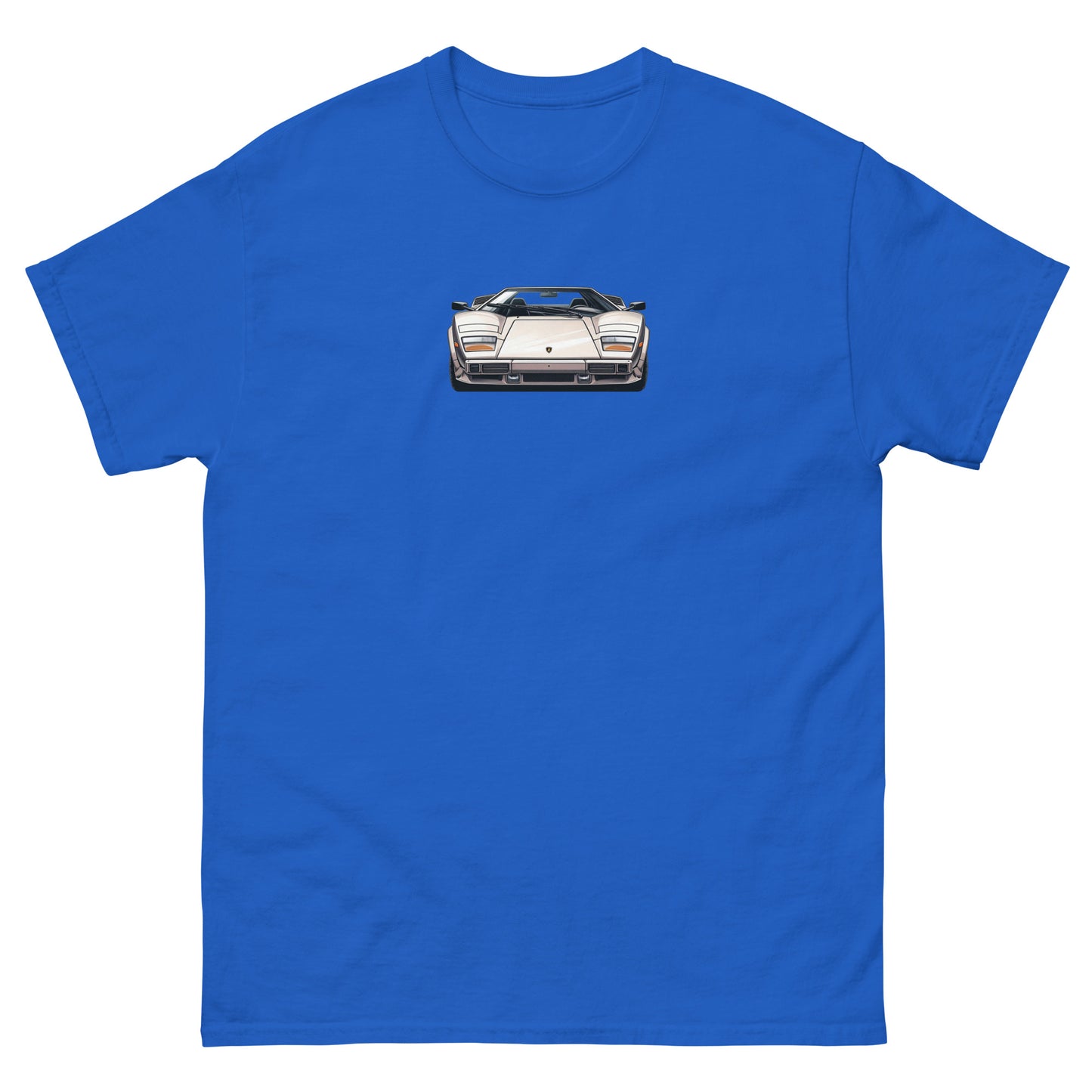 5 - Lamborghini Countach supercar t-shirt - classic car tee, car enthusiast apparel, gifts for him, unisex