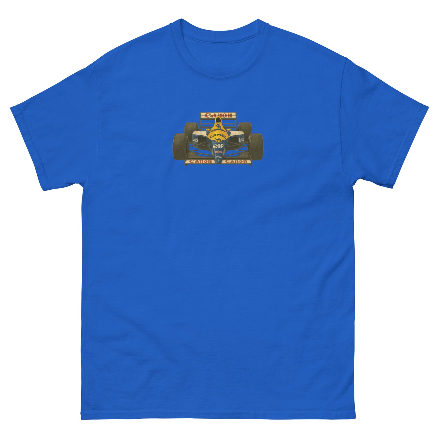 Williams FW14B F1 racing car t-shirt - race car tee, car enthusiast apparel, gifts for him, unisex