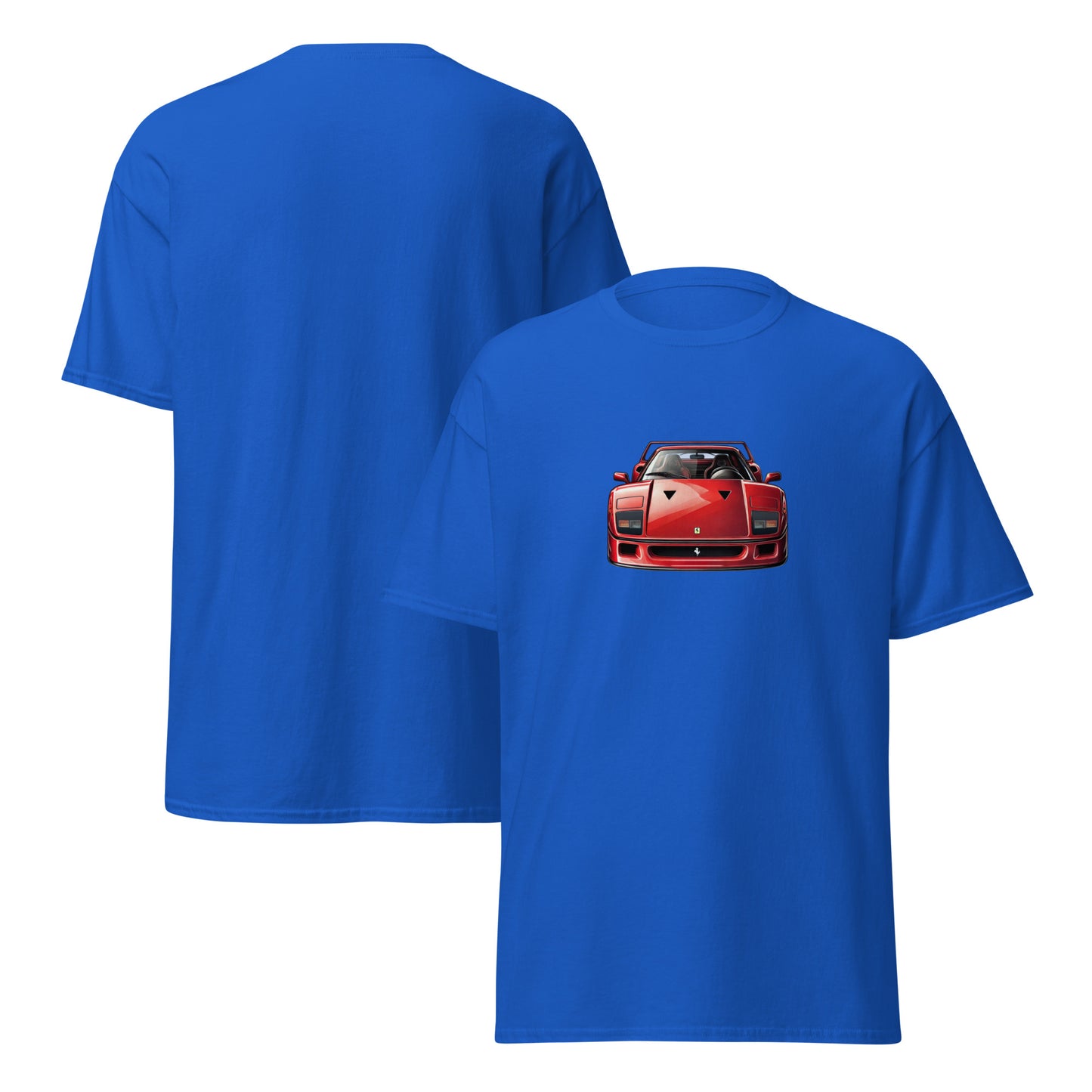 Ferrari F40 t-shirt - supercar tee, car enthusiast apparel, gifts for him, unisex