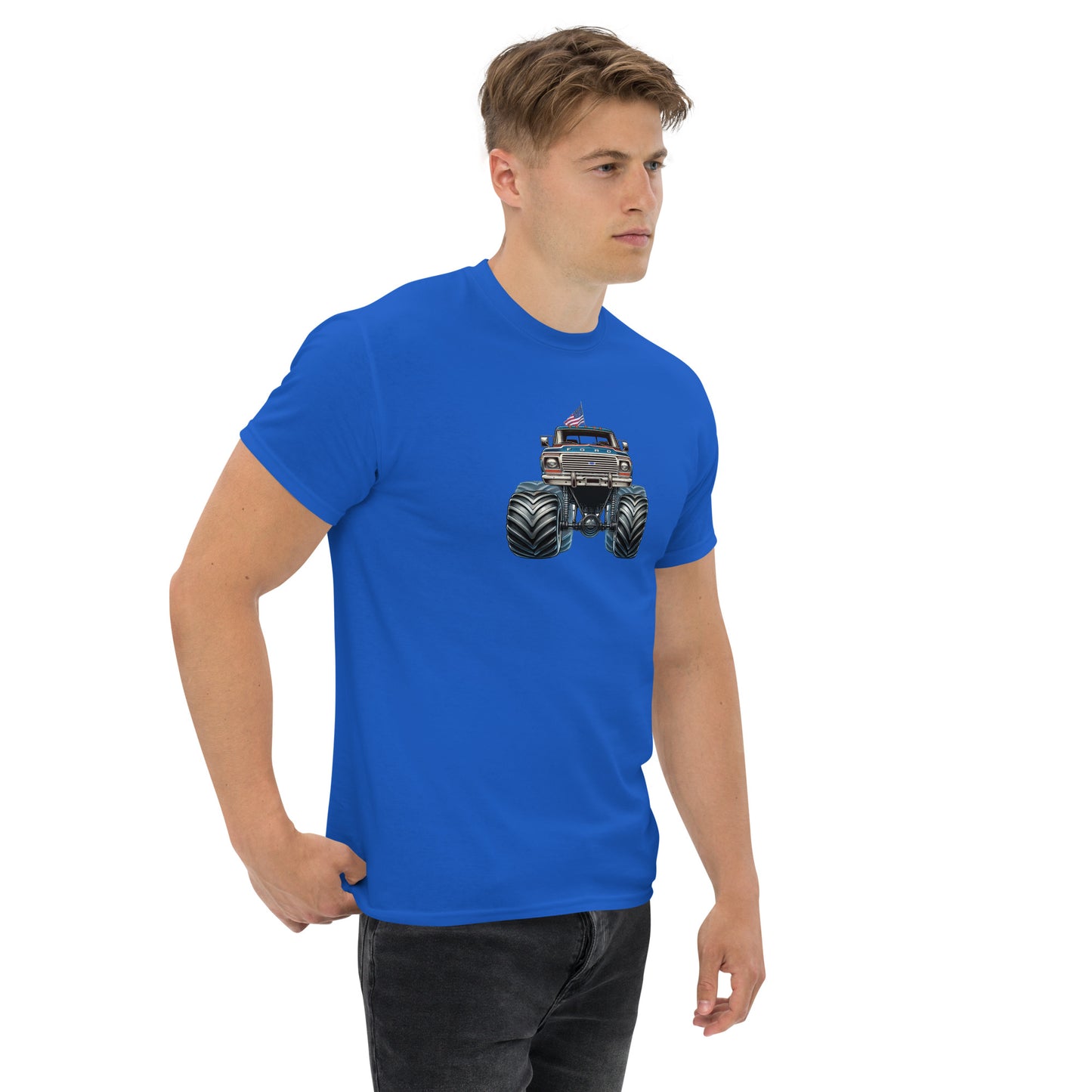 Monster truck t-shirt - monster truck car tee, car enthusiast apparel, gifts for him, unisex