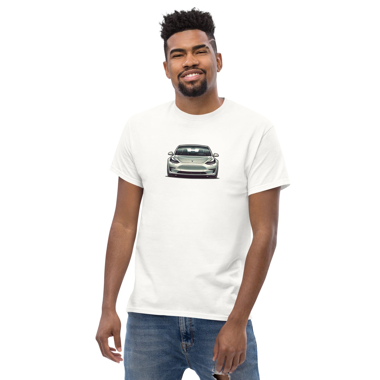 Tesla Model 3 t-shirt - electric car tee, car enthusiast apparel, gifts for him, unisex