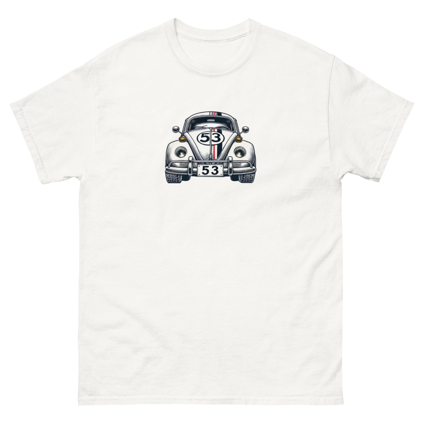 Herbie 53 VW Beetle t-shirt - classic movie car tee, car enthusiast apparel, gifts for him, unisex