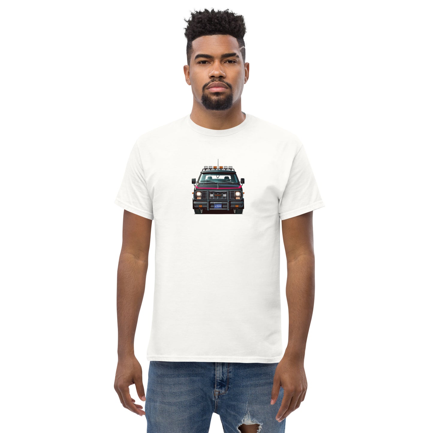 A-team van t-shirt - classic movie car tee, car enthusiast apparel, gifts for him, unisex