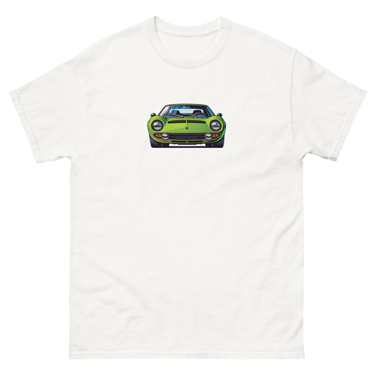 Lamborghini Miura t-shirt - classic supercar tee, car enthusiast apparel, gifts for him, unisex