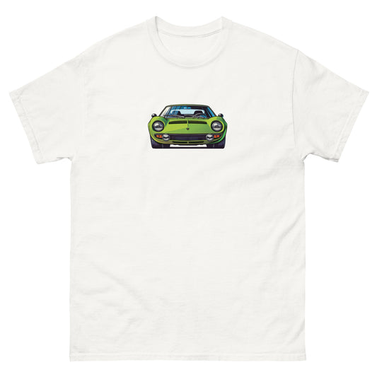 Lamborghini Miura t-shirt - classic supercar tee, car enthusiast apparel, gifts for him, unisex