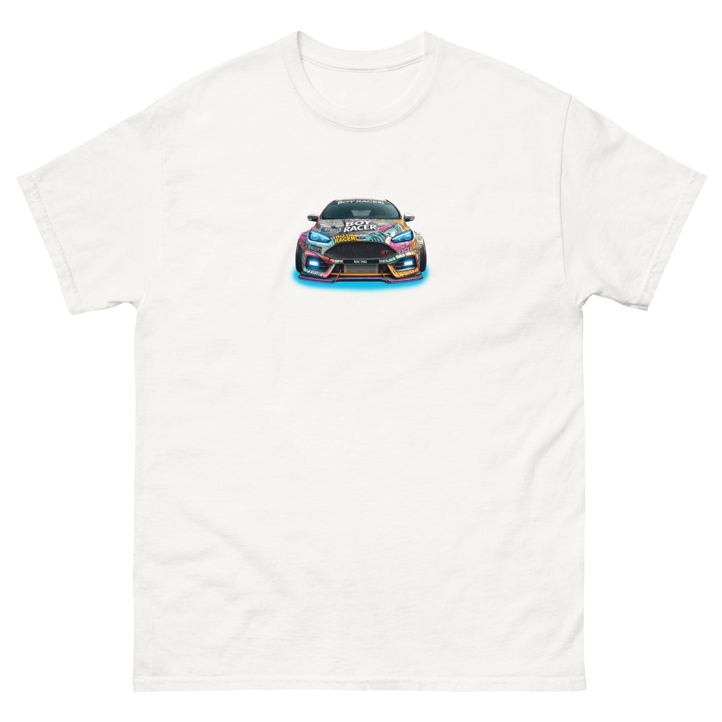 Ford Focus RS boyracer t-shirt - racing car tee, car enthusiast apparel, gifts for him, unisex