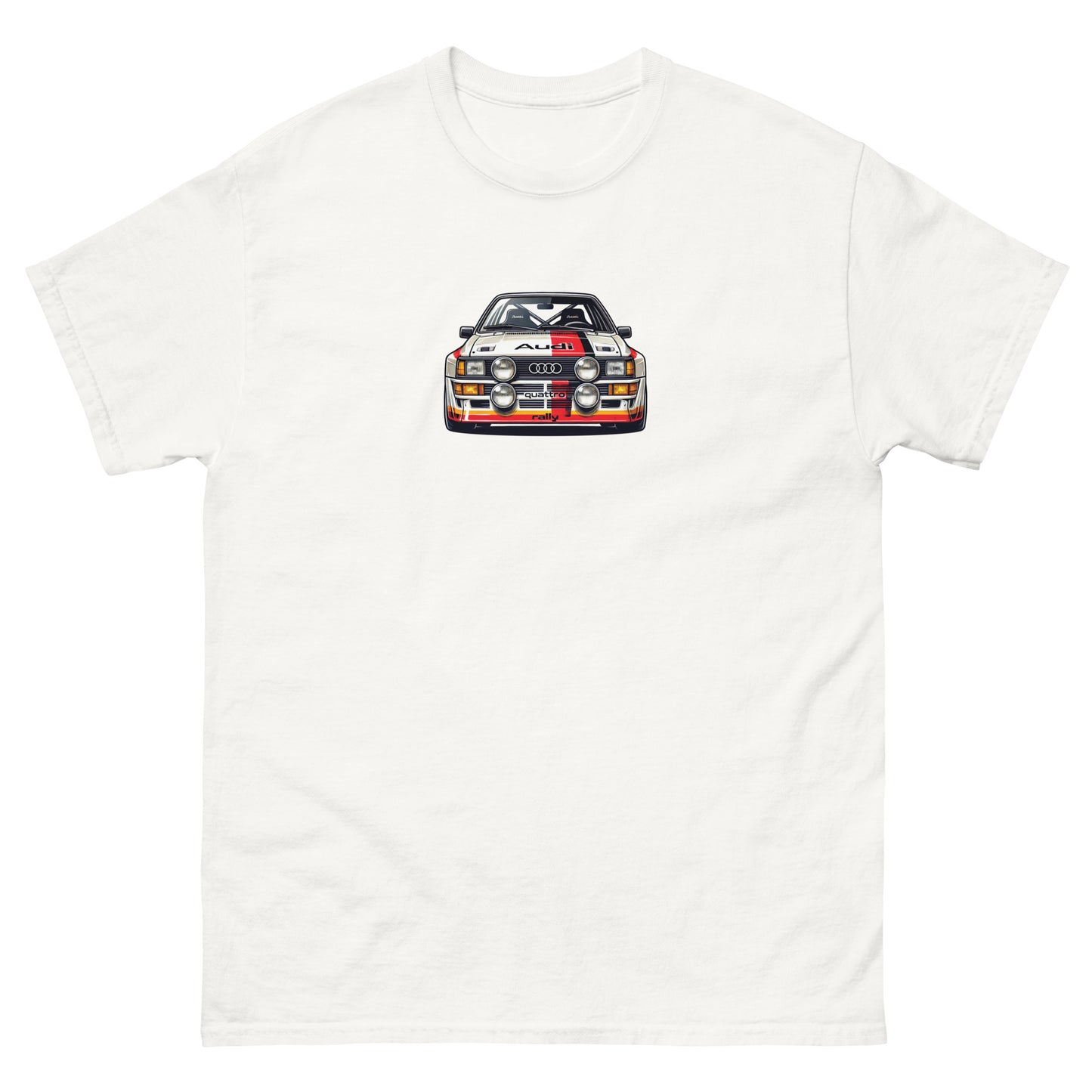 Audi Quattro t-shirt - rally car tee, car enthusiast apparel, gifts for him, unisex