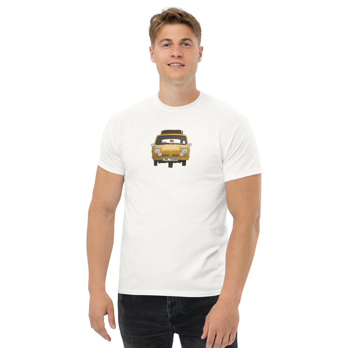 Reliant Regal Supervan III t-shirt - movie car tee, car enthusiast apparel, gifts for him, unisex