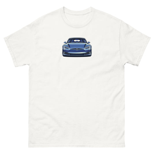 Tesla Model S t-shirt - electric car tee, car enthusiast apparel, gifts for him, unisex